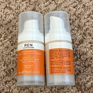 Brand New - REN - Brightening Dark Circle Eye Cream x2